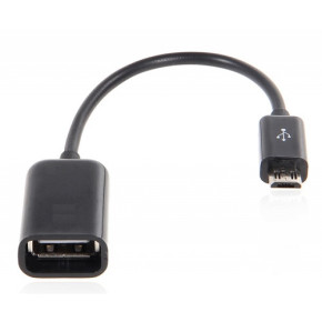 USB OTG кабел Micro USB за Lenovo Yoga и други таблети черен